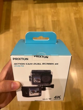 Cámara Deportiva Prixton DV670 4K Dual Screen