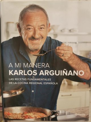 Lote 6 libros de karlos Arguiñano.