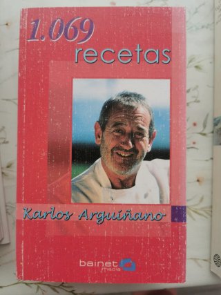 Lote 6 libros de karlos Arguiñano.