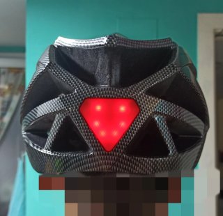 Casco bici con LUZ LED 3 Modos - Talla M/L