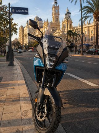 Honda NX500 E-CLUTCH Negra/Azul