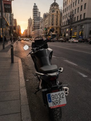 Honda NX500 E-CLUTCH Negra/Azul