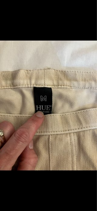 Pantalón mujer beige