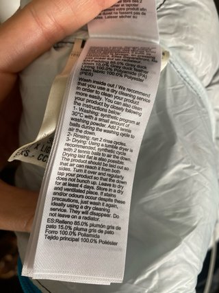 Chaleco Quechua plumífero XS nuevo