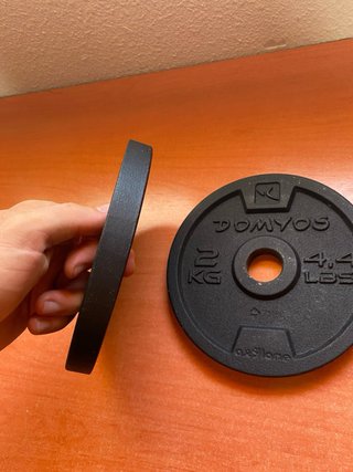 Discos de pesas Domyos 2 kg