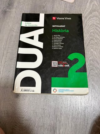 Llibre d'història d'Espanya 2n de Batxillerat