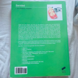 Libros de primero de prótesis dentales