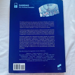 Libros de primero de prótesis dentales