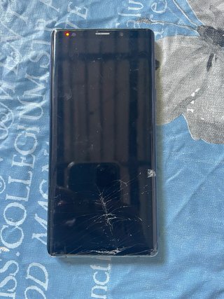 Samsung Galaxy Note 9 pantalla rota
