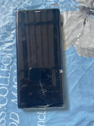 Samsung Galaxy Note 9 pantalla rota