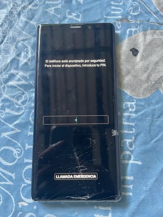 Samsung Galaxy Note 9 pantalla rota