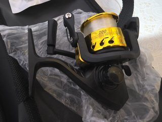 Kit de pesca completo con caña, carrete, accesorio