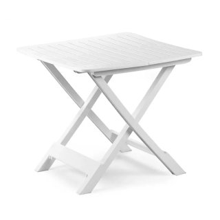Mesa plegable terraza  blanca