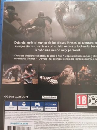 God of War PS4 y PS5 Ragnarök