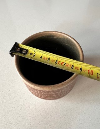 Macetero cerámica vintage Serra 60s