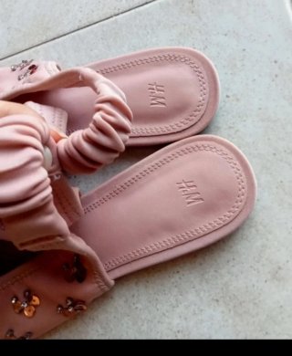Sandali H&M rosa con paillettes