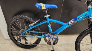 Bicicleta infantil MTB azul