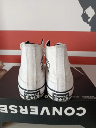 Converse All Star Bianche Alte