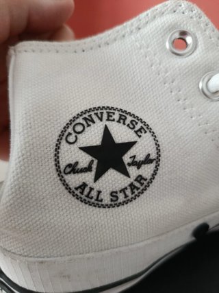 Converse All Star Bianche Alte