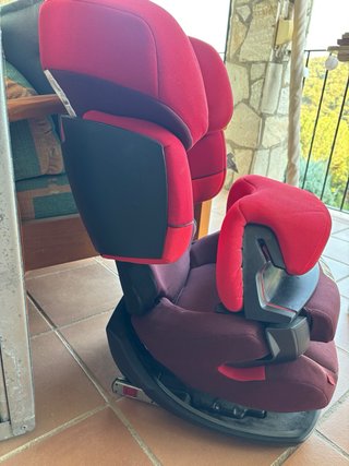 Silla coche Cybex Grupo 1/2/3 Roja
