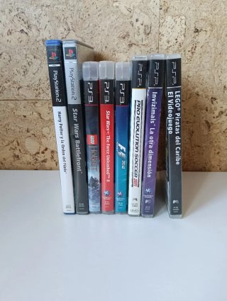 Lote 8 Juegos PS2 , PS3 y psp