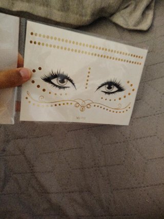 Pegatinas para la cara