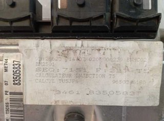 9b266237 centralita motor citroen berlingo 55846