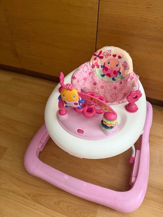 Andador niña rosa poco uso