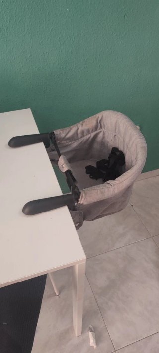 Trona de viaje plegable para bebé