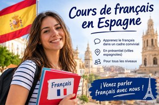 Cursos de francés para todos los niveles.