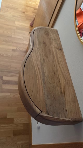Consola recibidor madera 60cm, sin estrenar