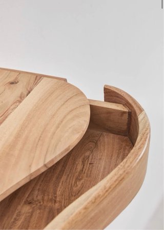 Consola recibidor madera 60cm, sin estrenar