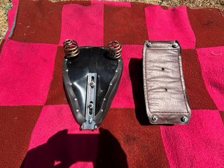 Asiento Solo y Taco Harley/Chopper