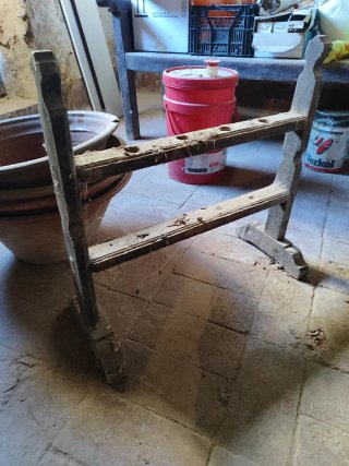 Acheros antiguo para 8 cirios