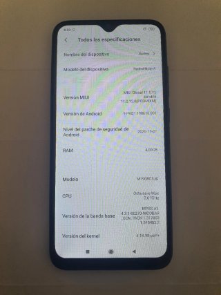 Xiaomi Redmi Note 8