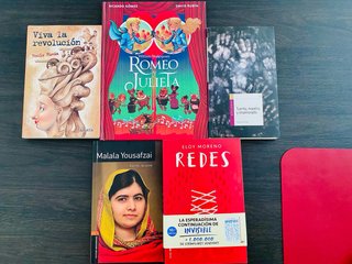 Libros de lectura de 3 de la ESO del Manzano.
