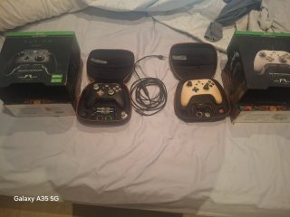 2 Mandos PowerA FUSION Pro Xbox + 2 Estuches