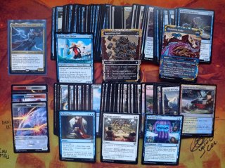 Lote de 5 mazos de Commander (Cartas Magic)