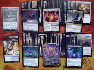 Lote de 5 mazos de Commander (Cartas Magic)