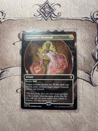 Galadriel's Dismissal V1 Carta Magic The Hobbit