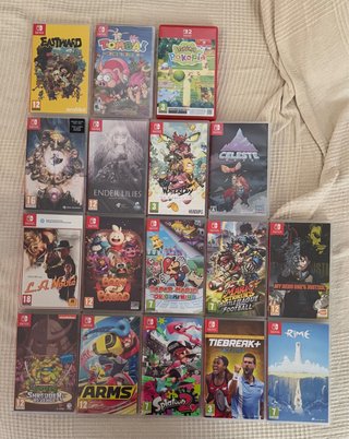 15 Juegos switch precios