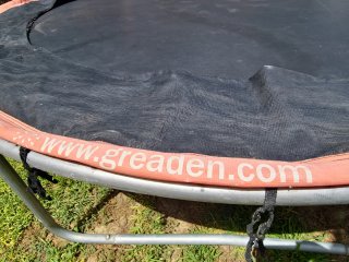 Cama elástica exterior de 2,40 de Diámetro.