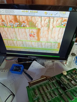 Pcb Legend of Hero Tonma 1989 -  Audio Difettoso