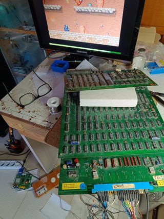 Pcb Legend of Hero Tonma 1989 -  Audio Difettoso