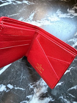 Cartera Supreme Roja Nueva