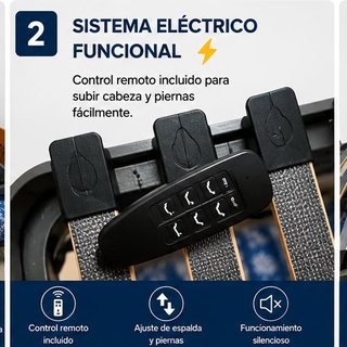 Cama Eléctrica Ajustable