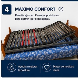 Cama Eléctrica Ajustable