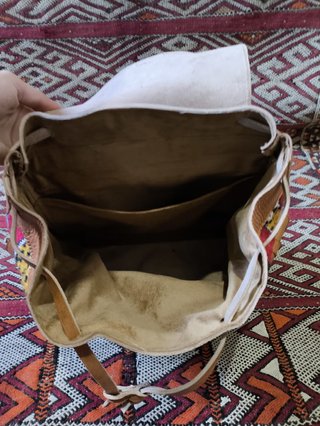 Mochila Marroquí Artesanal Cuero