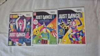 Pack 3 Juegos Just Dance Wii: 4, 2015, 2016