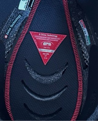 Casco tg 57, GPA, nero, nuovo con cartellino
